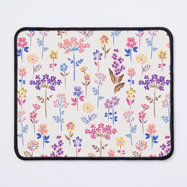 Item preview, Flower Field Off White Ditsy Floral Cottagecore Wildflowers designed and sold by patternandcraft.
