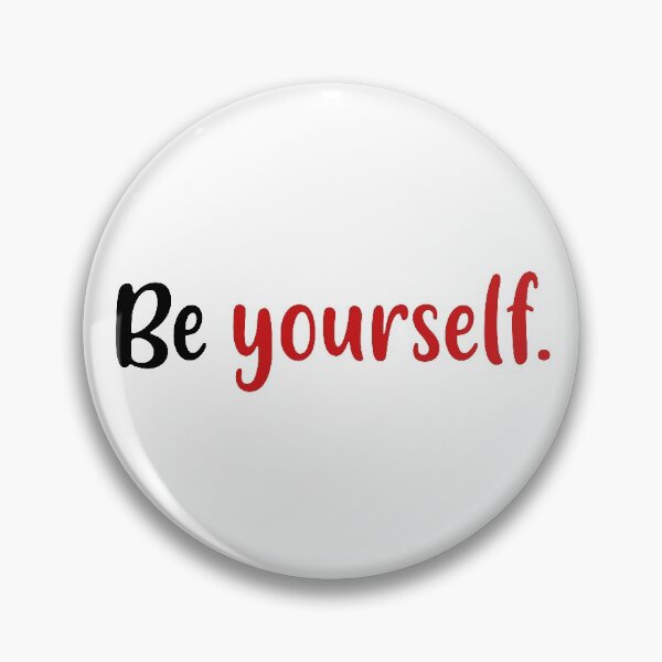 Item preview, Be Yourself (Red and Black) designed and sold by FilipeFerreira.