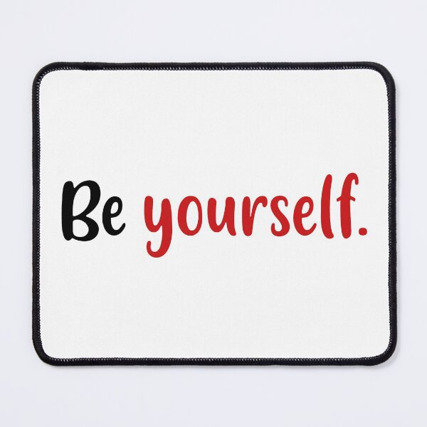 Item preview, Be Yourself (Red and Black) designed and sold by FilipeFerreira.