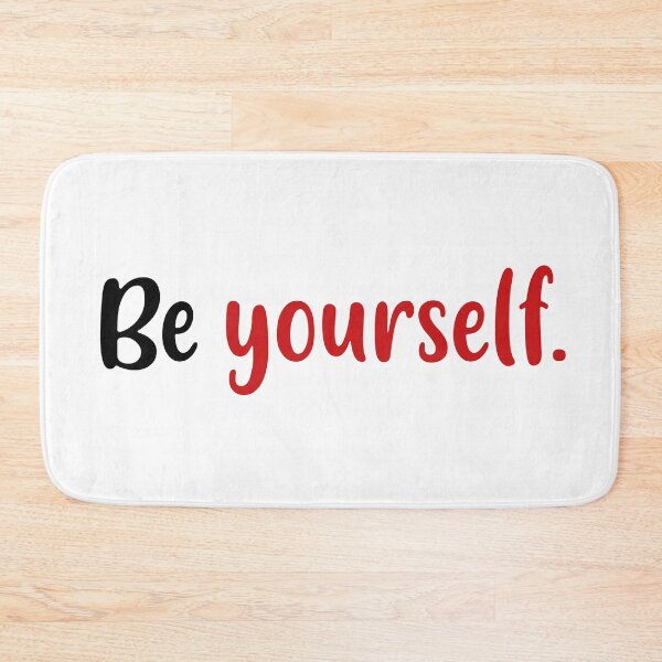 Item preview, Be Yourself (Red and Black) designed and sold by FilipeFerreira.
