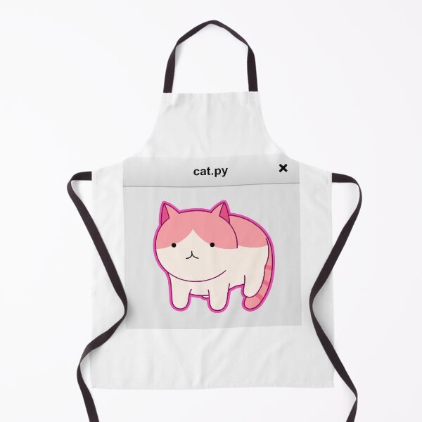 Item preview, Cat.py - Meow - Pink & White designed and sold by AwesomeFanArts.