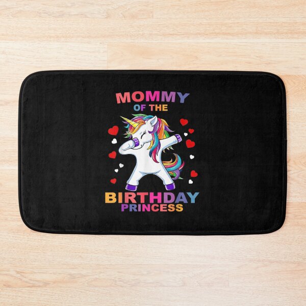 Item preview, Mommy Of The Birthday Princess Unicorn Girl designed and sold by JasonNathaya.