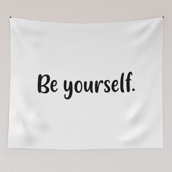 Item preview, Be Yourself (Black) designed and sold by FilipeFerreira.