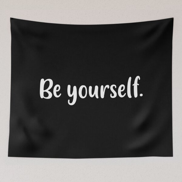 Item preview, Be Yourself (White) designed and sold by FilipeFerreira.