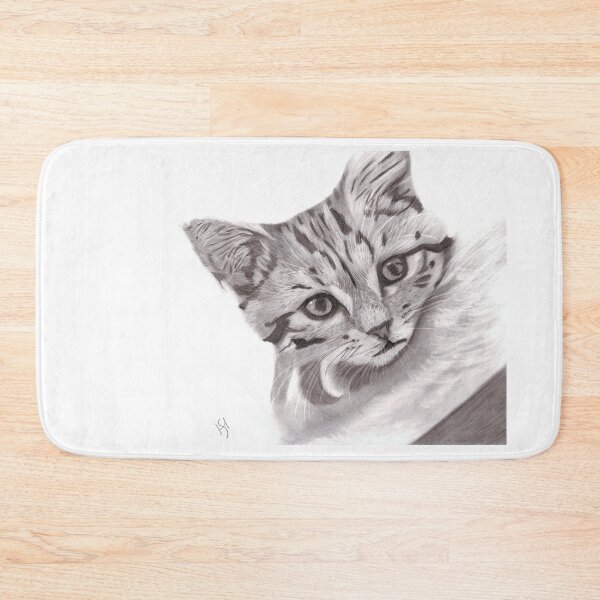 Item preview, Peeking Tabby cat! designed and sold by Heidi-Fine-Art.