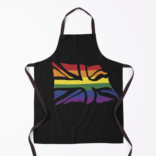 Item preview, Rainbow coloured union jack flag designed and sold by Solotree.