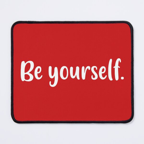 Item preview, Be Yourself (Red BG) designed and sold by FilipeFerreira.