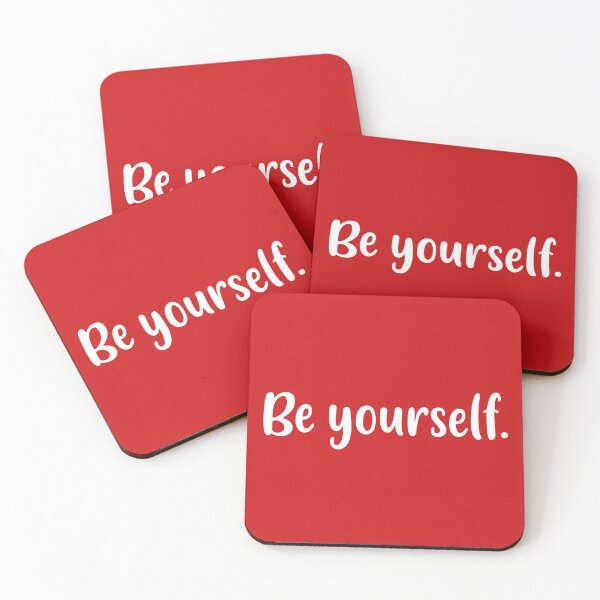 Item preview, Be Yourself (Red BG) designed and sold by FilipeFerreira.