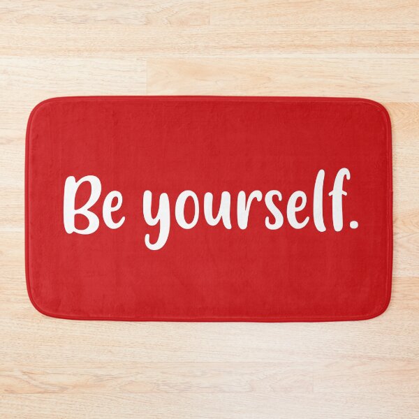 Item preview, Be Yourself (Red BG) designed and sold by FilipeFerreira.
