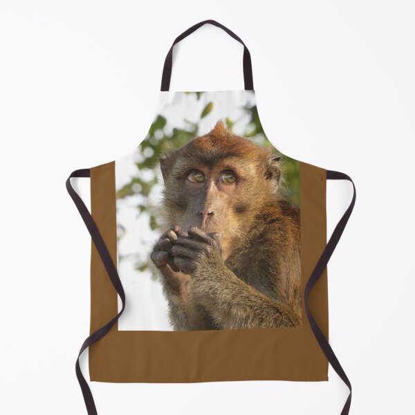 Item preview, Crab-eating Macaque designed and sold by Linda Walsh.