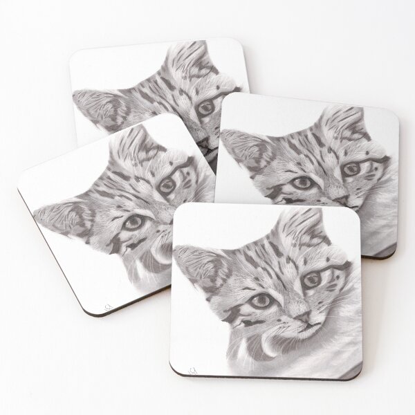 Item preview, Peeking Tabby cat! designed and sold by Heidi-Fine-Art.