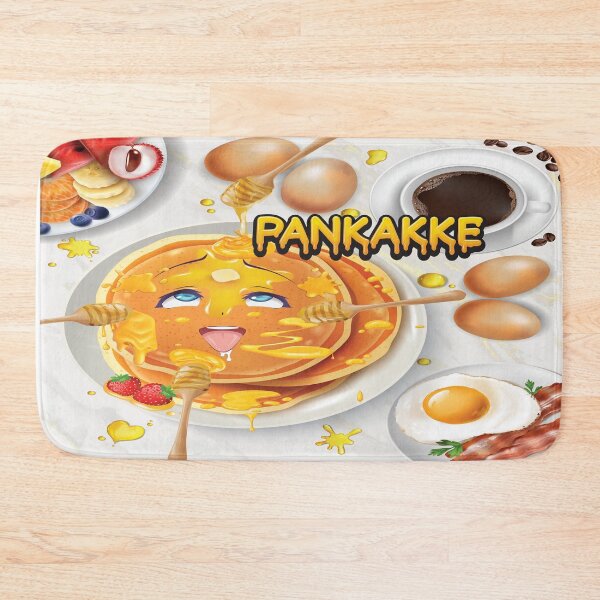 Item preview, Naughty & Messy Realistic Pankakke Foodie Pun  designed and sold by ExplodingTrends.