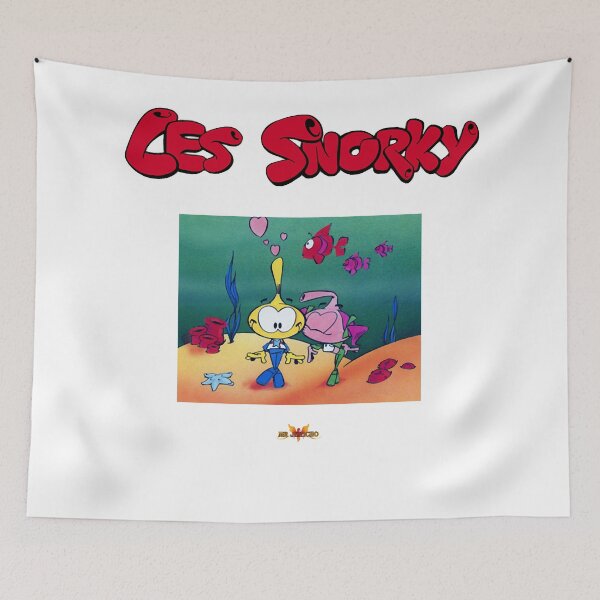 Item preview, Les Snorky The Snorks  Funny designed and sold by SnorksCartoons.