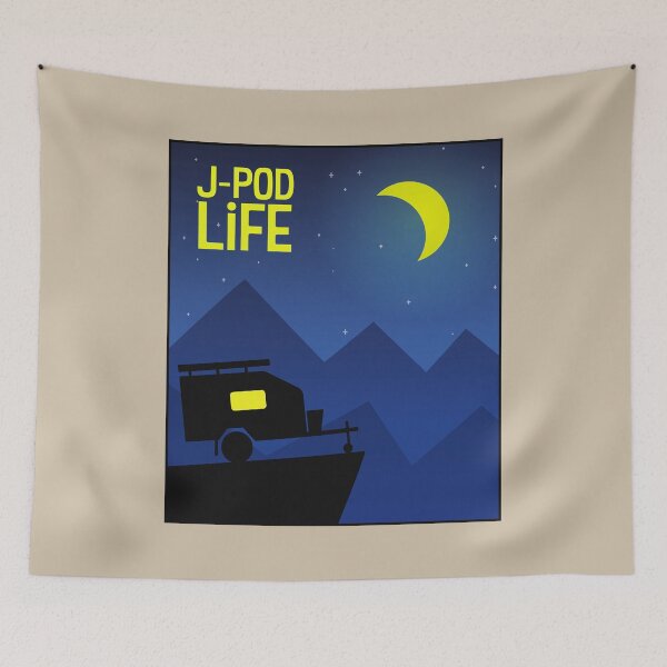 Item preview, Camper on a Cliff. Camper Life. designed and sold by pixelinga.