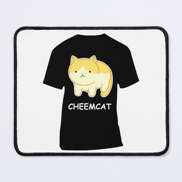 Item preview, Cat T Shirt - Meow - Cheemcat - Yellow designed and sold by AwesomeFanArts.