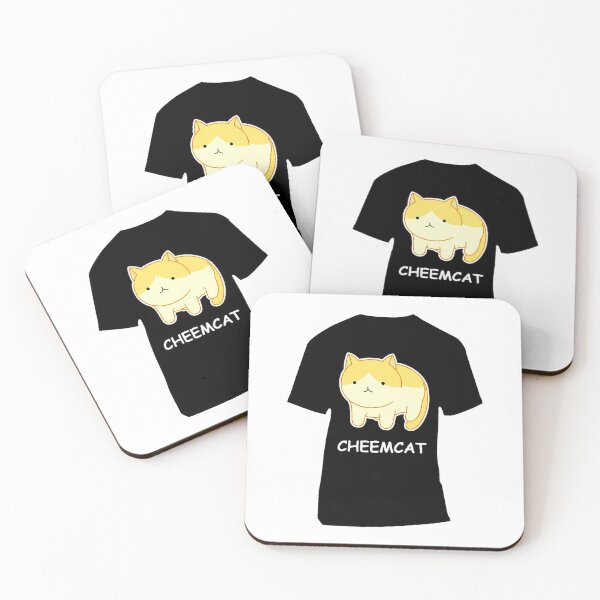 Item preview, Cat T Shirt - Meow - Cheemcat - Yellow designed and sold by AwesomeFanArts.
