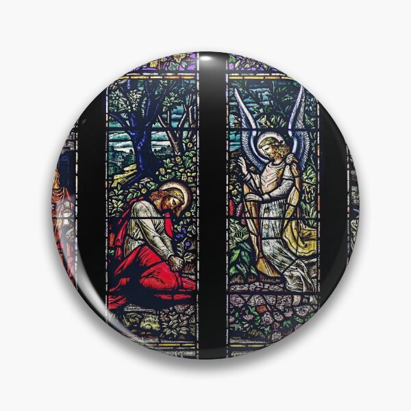 Item preview, Christ in Gethsemane Stained Glass designed and sold by AnimaChristi.