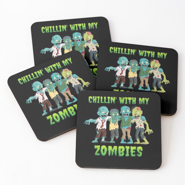Item preview, Chillin With My Zombies Halloween Boys Kids Funny designed and sold by Chanielshian.