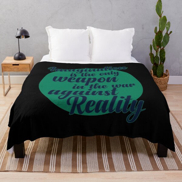 Item preview, Imagination is the only weapon in the war against reality designed and sold by designerpriti.