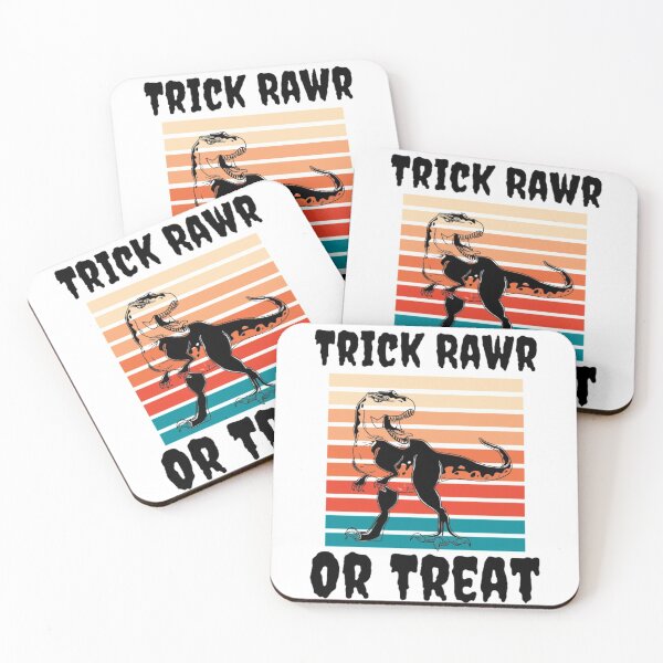 Item preview, Trick rawr treat T-shirt, Halloween Dinosaur T Rex Mummy, funny halloween t-shirt, Gift for halloween day. designed and sold by mHmShop.