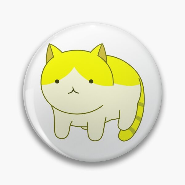 Item preview, Cat - Meow - Yellow & White designed and sold by AwesomeFanArts.