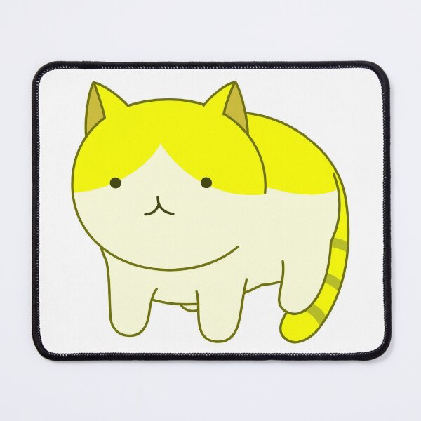 Item preview, Cat - Meow - Yellow & White designed and sold by AwesomeFanArts.