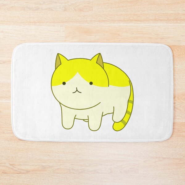 Item preview, Cat - Meow - Yellow & White designed and sold by AwesomeFanArts.