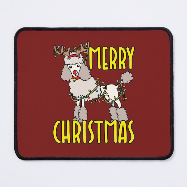 Item preview, Poodle Christmas designed and sold by jaygo.