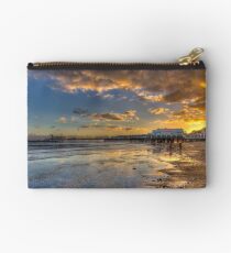 Sandown Pier Sunset Studio Pouch