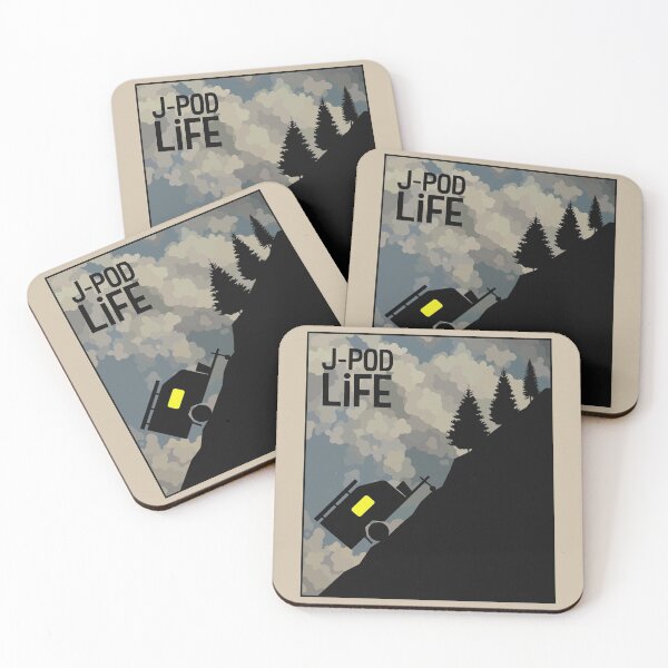 Item preview, Camper Parked on a Hill. Camper Life. designed and sold by pixelinga.