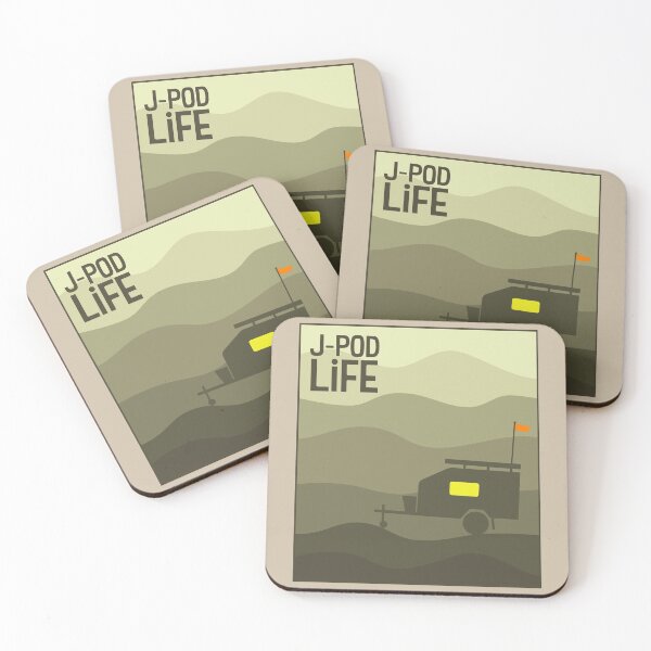 Item preview, Camper amongst Sand Dunes. Camper Life. designed and sold by pixelinga.