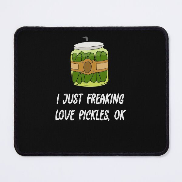 Fun Pickle I Just Freaking Love Pickles Animal Lover Funny Pickle Gifts  Poster for Sale by Feeling Free