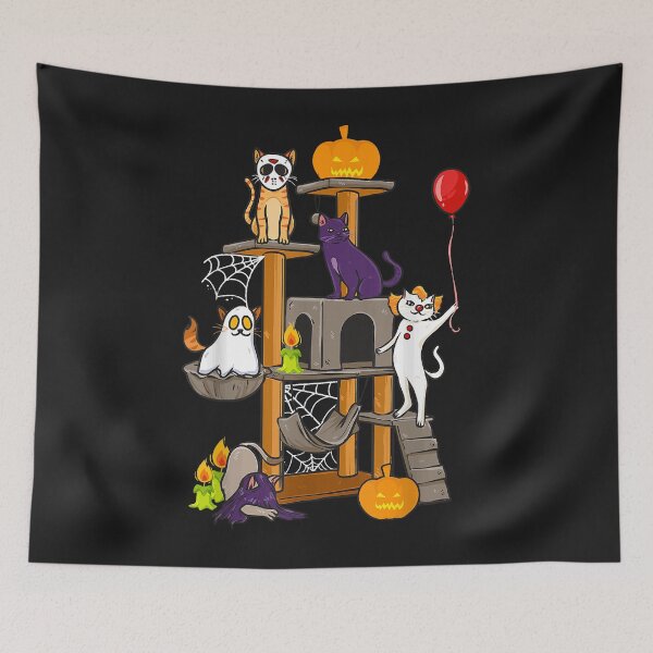 Artikelvorschau, Fröhliches Halloween. Klassisches T-Shirt mit Hund und Katze entworfen und verkauft von TalbotElizabeth.