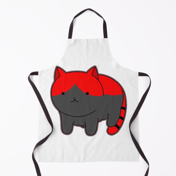 Item preview, Cat - Meow - Red & Dark Gray designed and sold by AwesomeFanArts.