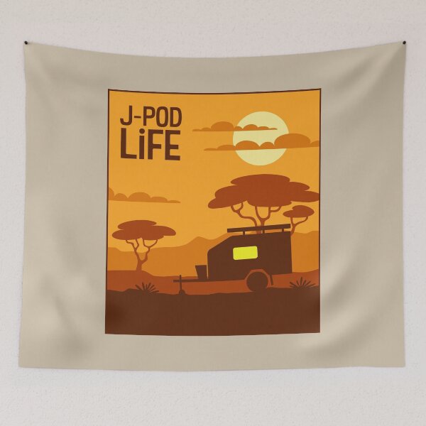 Item preview, Camper in the Savannah. Camper Life. designed and sold by pixelinga.