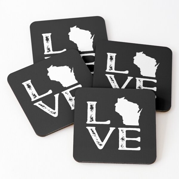 Item preview, Love Wisconsin - Wisconsin State Outline designed and sold by ZiesMerch.