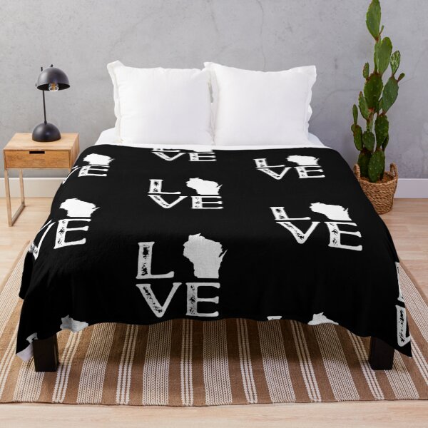 Item preview, Love Wisconsin - Wisconsin State Outline designed and sold by ZiesMerch.