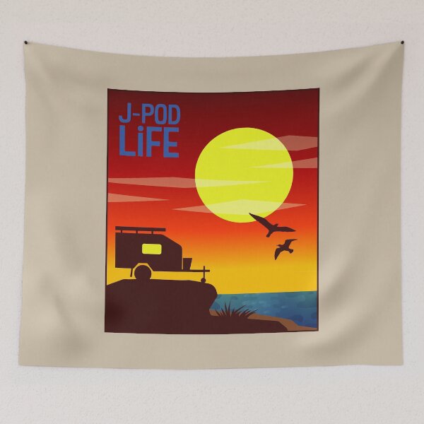Item preview, Camper at the Seaside. Camper Life. designed and sold by pixelinga.
