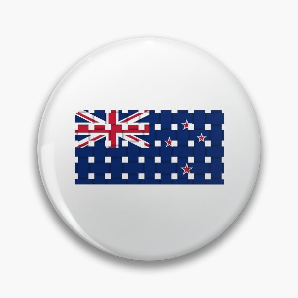 Item preview, Woven Effect New Zealand Flag NZ Art designed and sold by Worldesigns by Artsiren.