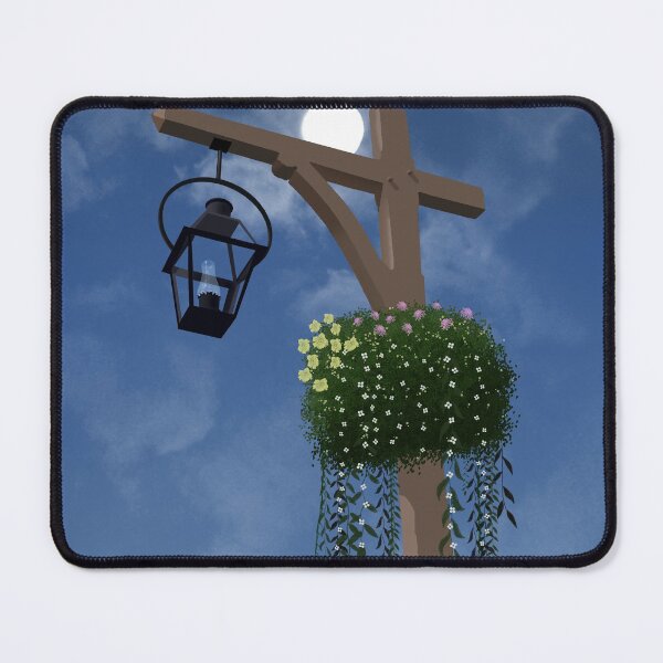 Item preview, Flowered Lamp Post designed and sold by Wicked_Faery.