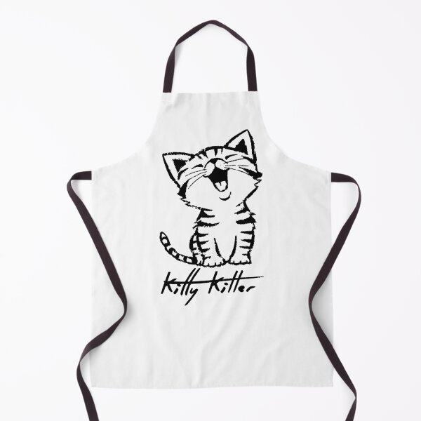 Item preview, Kitty Killer, Katze, Kitty, cat, Illustration, zeichnung, silhouette, designed and sold by Marcin Adrian.