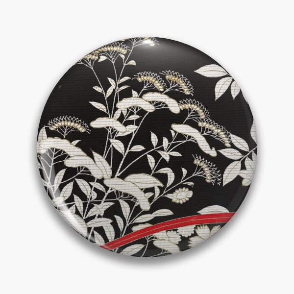 Item preview, Oriental Floral Copyright Pattern designed and sold by redstitchlab.