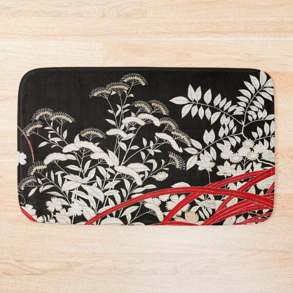 Item preview, Oriental Floral Copyright Pattern designed and sold by redstitchlab.
