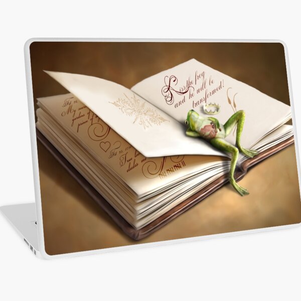The Frog Prince Laptop Skin