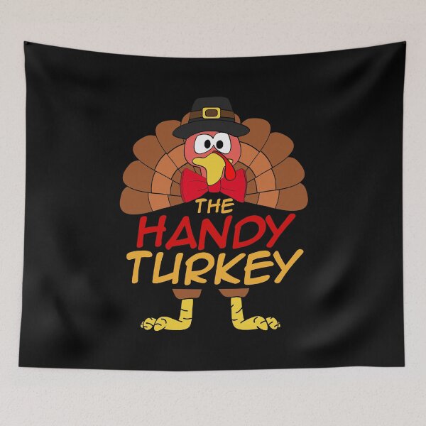 Item preview, The Handy Turkey Thanksgiving Family Matching Outfits Group Attire designed and sold by onicon.