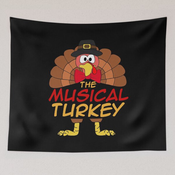 Artikelvorschau, The Musical Turkey Thanksgiving Family Matching Outfits Group Attire entworfen und verkauft von onicon.