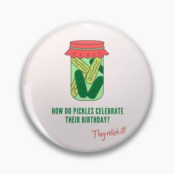 Item preview, Birthday riddles and answers - pickle birthday. designed and sold by sugarrosekitch.