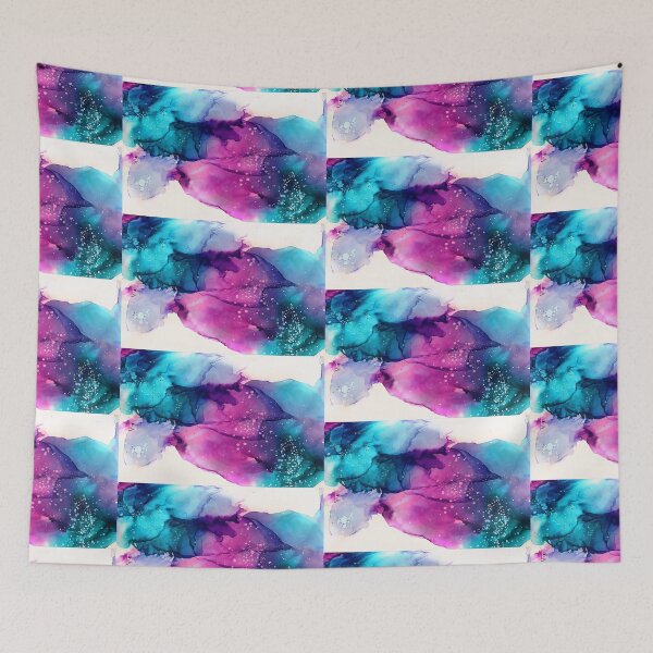 Item preview, Violet Blue Inky designed and sold by MichelleBaxArt.
