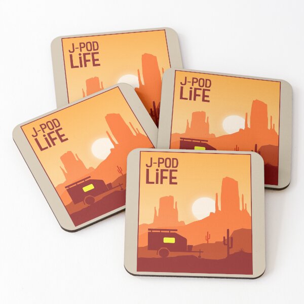 Item preview, Camper in the Desert. Camper Life.  designed and sold by pixelinga.