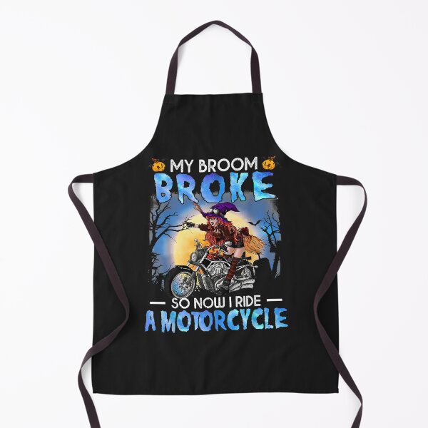 Item preview, Happy Halloween. broke a motorcycle classic T shirt designed and sold by TalbotElizabeth.